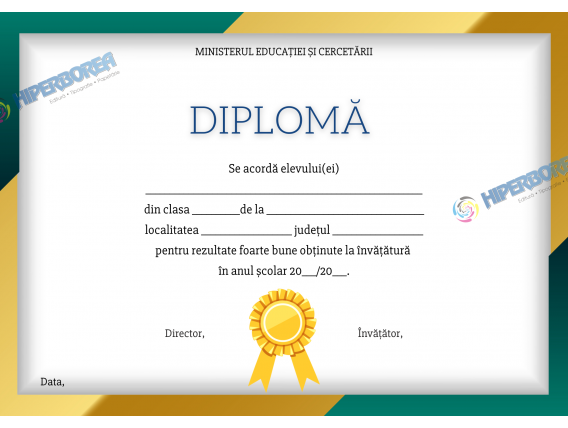 A_2313 Diploma Premiu Primar