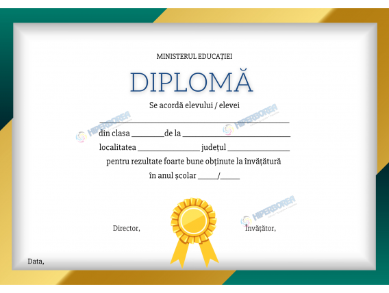 A_2314 Diploma Premiu Primar