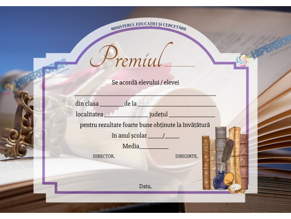 A_2315 Diploma Premiu 