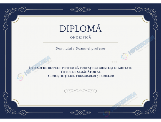 A_2359 Diplomă Onorifică