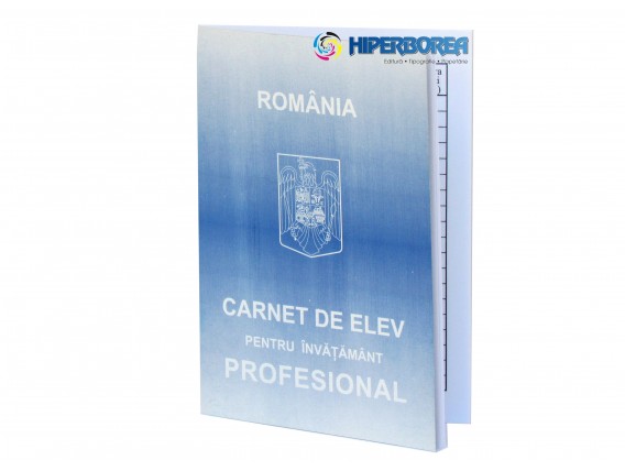 Carnet de elev pentru şcoli profesionale