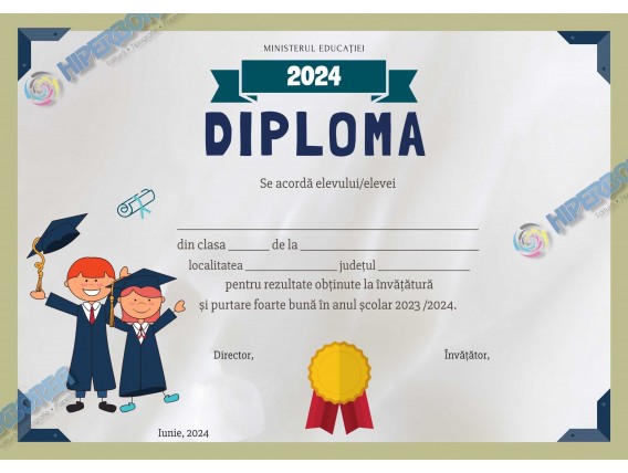 A_2406 Diploma Premiu Primar