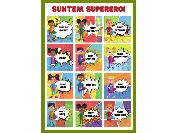 Suntem supereroi, cod:PM036