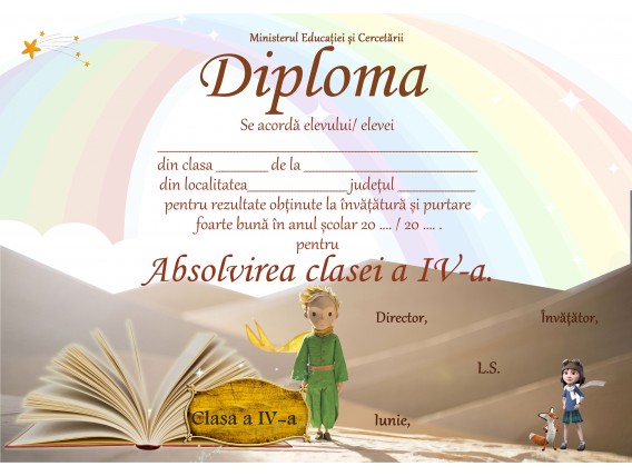 A_10 Diploma Premiu cl. a 4-a