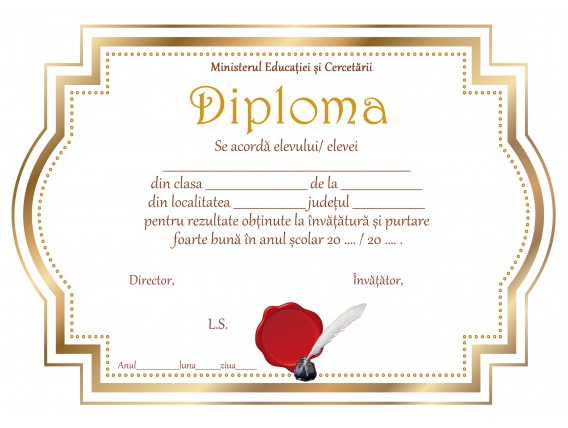 A_11 Diploma Premiu Primar