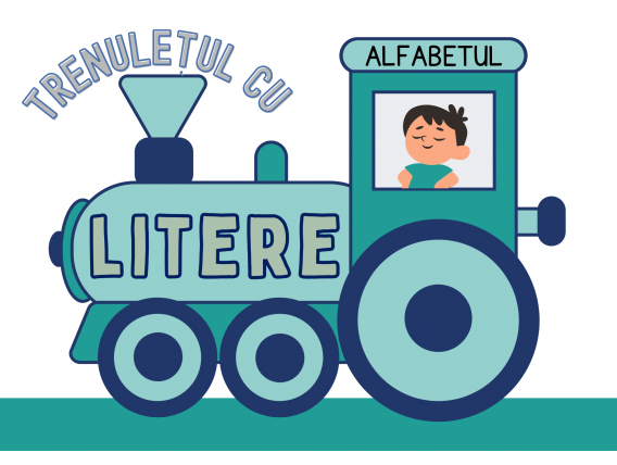 Trenulețul cu litere – Alfabetul, cod:PM065