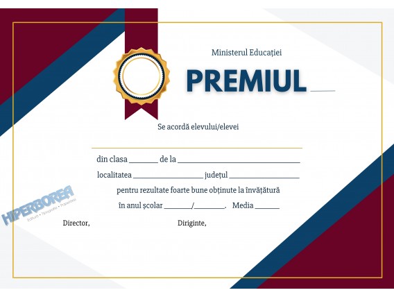 A_2433 Diploma Premiu 