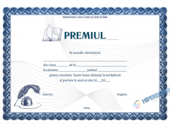 A_2513 Diploma Premiu 