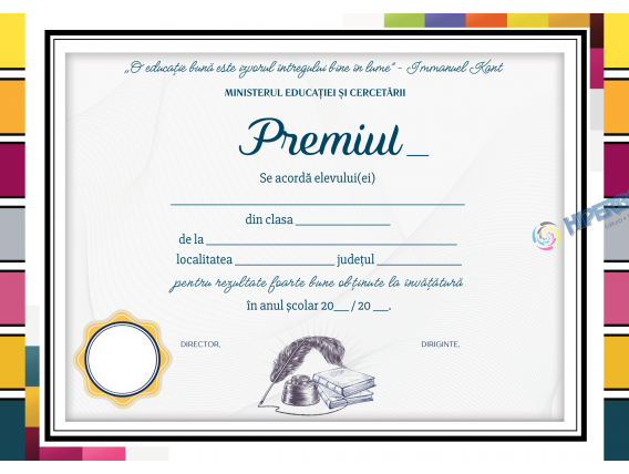 A_2520 Diploma Premiu 
