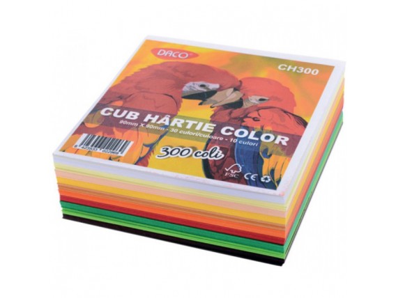 Cub hartie Color Daco