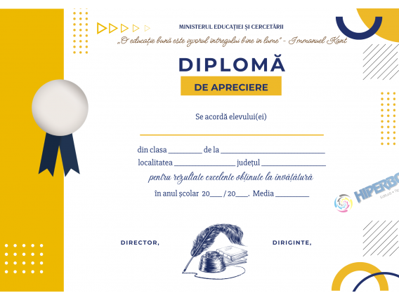 A_2530 Diploma de Apreciere