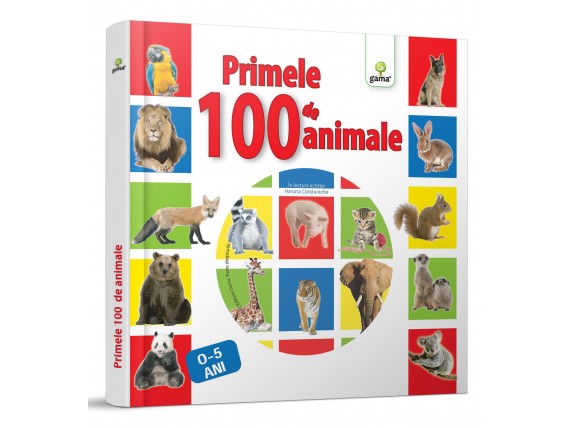 Primele 100 de animale carte+cd ed. Gama
