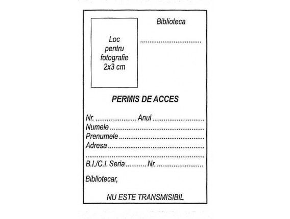 Permis de acces