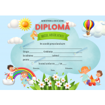 A_2301 Diploma pentru preșcolari