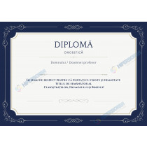A_2330 Diplomă Onorifică