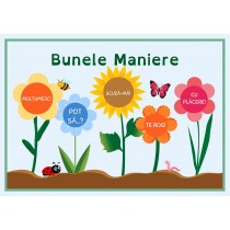 Bunele maniere!  - Format A2