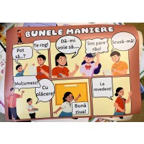 Bunele maniere – Format A2, cod:PM012